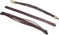 INF Lederarmband-Set mit 3-tlg Dunkelbraun