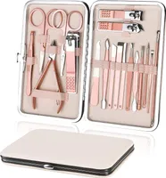 Maniküre-Pediküre-Set Nagelknipser Set, 18-teiliges Maniküre Pediküre Set