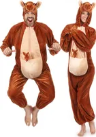 Känguru Plüsch Overall Karneval Fasching Kostüm bis 58/60