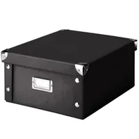 Úložný box Zeller 9,6 l černý 26,0 x 31,0 x 14,0 cm