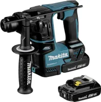 Makita DHR171RAJ - príklepová vŕtačka - akumulátorová - SDS-plus - 1,2 J - 2 akumulátory