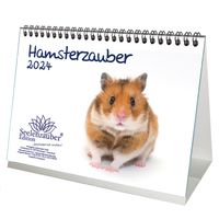 Hamsterzauber DIN A5 Tischkalender für 2024 Hamster - Seelenzauber