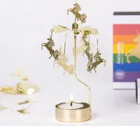 Einhorn-Teelichtkarussell - Pluto-Design