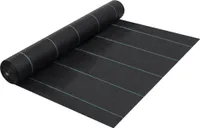 "2024"cloris Unkrautfolie Schwarz 1x50 m PP - Tischplatten CHY17808550