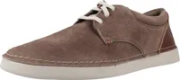 Clarks Schnürhalbschuhe bequem in grau, Gr. 8.5