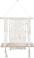 Dekohänger - Makramee-Regal - ca. 45 x 13 cm