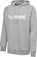 Hummel  HMLGO KIDS Baumwolle LOGO HOODIE Grau Größe 152