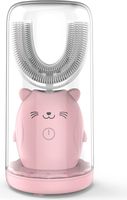 JY-1921 Elektrische Zahnbuerste fuer Kinder, U-foermige Zahnbuerste mit 370 mAh Akkukapazitaet, 360 Grad Ultraschall-Smart-Timer fuer Kinder im Alter von 2šC12 Jahren