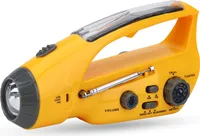 Multifunktions-Solar-Handkurbel-Handgenerator LED-Taschenlampe mit Radio