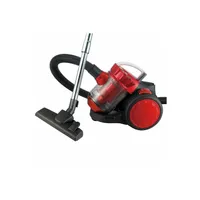 Bodenstaubsauger ohne Beutel - 2,0Liter, Leistungsstarker Motor - 700Watt, Schwarz/Rot