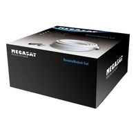 Megasat 100146, F, F, 20 m, Weiß, 75 Ohm, Kupfer