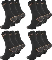 Paolo Renzo Arbeitssocken 12 Paar - Berufssocken - Work Socken - Größe 39/42