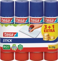tesa Klebestifte, 3er Pack + 1 gratis, 20g