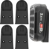4x Akkuhalter für Bosch PBA ALL 18V Halterung Akku Halter Wandhalterung Bosch 18 V