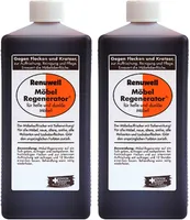 Renuwell Möbel-Regenerator Holzpflege Reinigungsmittel Spar-Sets 2 x 1 Liter