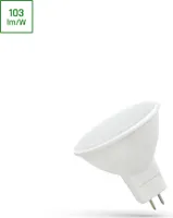 Spektrum LED žárovka MR16 reflektor 4W GU5.3 12V 410lm teplá bílá 3000K maxi flood 100°