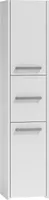 ADGO® Badhochschrank Hochschrank Schmales Badezimmerregal Badmöbel S43, Weiß