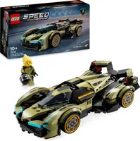 LEGO Speed Champions Lamborghini Lambo V12 Vision GT Supersportwagen, Spielzeugauto mit baubarem Modell für Kinder, Geschenk für Jungen, Mädchen und Gamingfans 76923