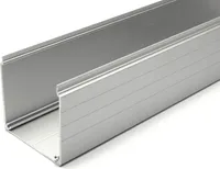 Länge 1980mm - Kabelkanal aus Aluminium Profil 80 x 80 Alu Profile