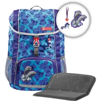 STEP BY STEP Kinderrucksack Set KID 3-teilig "Happy Dolphins"