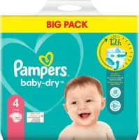 Pampers Baby Dry Big Pack Größe 4 Maxi 9-14kg, 70er