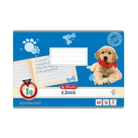 Herlitz Schreiblernheft x.book DIN A5 quer Lineatur 1q 16 Blatt