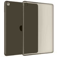 Hülle Kompatibel mit Apple iPad Mini 4 & Mini 5 - Transparent Silikon Cover Case Schutzhülle in Schwarz