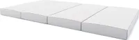 Gymnastická podložka Športová podložka Gymnastická podložka Skladacia fitness podložka Hracia podložka 4-dielna 200x100x10cm | sivá
