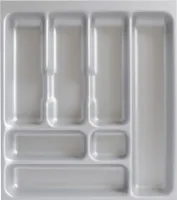 Besteckeinsatz NOBILIA-50 mit 7-Facheinteilung, B 409 x T 462 mm / Schubladeneinsatz