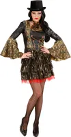 GOTISCHE VAMPIRIN (Kleid, Jabot) Gr. M
