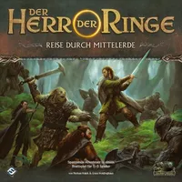 Fantasy Flight Games Der Herr der Ringe: Reise durch Mittelerde, Brettspiel, Rollenspiele, 14 Jahr(e), 60 min, Familienspiel