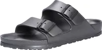 Birkenstock Pantolette Badeschuh Arizona metallic anthracite EVA 1001498, Größe + Weite:41 schmal