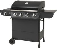 El Fuego Gasgrill Columbus  4+1 AY0563 schwarz mit Seitenbrenner