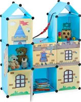 relaxdays Steckregal Kinderzimmer als Ritterburg