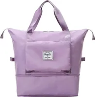Skladacia cestovná taška, príručná taška, vodotesná, ľahká cestovná taška - BAGPLUS Purple