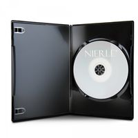 Amaray DVD Hüllen, Slim 7 mm, Maschinen-pack-Qualität, Schwarz, 50 Stück