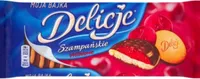 Delicje Champagner-Kekse mit Kirschgelee, umhüllt mit Schokolade 147 G