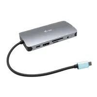i-tec USB-C Metal Nano Dock HDMI/VGA z LAN + Power Delivery 100 W