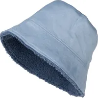 styleBREAKER Uni Wende Fischerhut in Veloursleder Optik / Teddyfell, warmer 2 in 1 Wendehut, Bucket Hat Herbst Winter 04025037