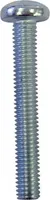 TOOLCRAFT 839819 Linsenschrauben M3 6 mm T-Profil DIN 7985 Stahl verzinkt 100 St.