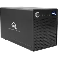 OWC ThunderBay 4 mini - puzdro na pevný disk / SSD - 2,5 palca - SATA - 40 Gbit/s - pripojenie USB - čierna