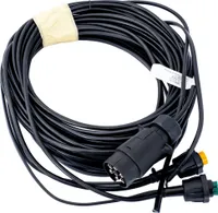 Kabelbaum 7m mit 7-poligem Stecker und 5-poligem Bajonettanschluss