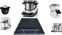 Gleitbrett schiefergrau von  Conny Clever®,für den Thermomix® TM5 / TM6, Gleitbrett Gleiter für Monsieur Cuisine Connect,Krups,Bosch Cookit,Kennwood,Küchenmaschinen
