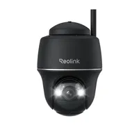 Reolink Argus PT Ultra, 4K 8MP Überwachungskamera Aussen Outdoor Akku, 2,4/5GHz WiFi, Pan & Tilt, Spotlight-Nachtsicht, KI-Erkennung, Schwarz