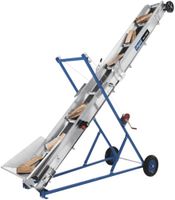 Scheppach Förderband Muli 4500 | 230 V Spannung | Förderbandbreite 250 mm | Förderbandlänge 4500 mm | max. Förderhöhe bei 45° ca. 3500 mm