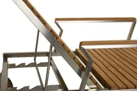 Sonnenliege Gartenliege Liegestuhl Teak