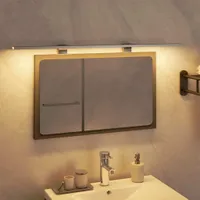 vidaXL LED zrkadlové svetlo 13 W teplá biela 80 cm 3000 K