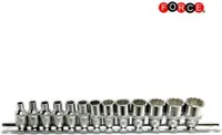Steckschlüssel-Satz 13tlg Vielzahn 1/4"