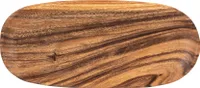 Holztablett Akazie 40x18cm Schale Obstschale Tablett Oval Rechteckig Holz Unikat