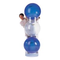 Ballschale für Gymnastikbälle Stapelhilfe Ball Schale für Gymnastikball Sitzball